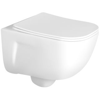 Комплект унитаза с инсталляцией Aquatek SET AQUATEK ПОЛАРИС-021 4в1 с сиденьем Микролифт и клавишей смыва хром